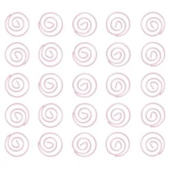 JAM Paper® Colored Circular Paper Clips, Round Paperclips, Baby Pink, 2 Packs Of 50 (2187132B) -Office Supplies Shop sp122682067 sc7