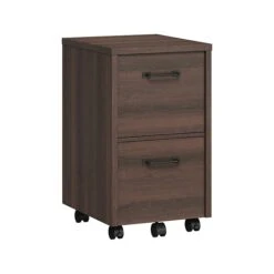 Whalen Dulzura 2-Drawer Vertical File Cabinet, Letter/Legal, Dark Brown, 20" (SPUS-DZMF-DBM) -Office Supplies Shop sp123148395 sc7
