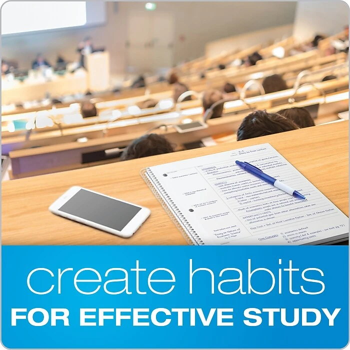 TOPS FocusNotes Composition Notebook, 7.5" X 9.75", Cornell Ruled, 80 Sheets, Black (TOP 90224) 7 TOPS FocusNotes Composition Notebook, 7.5" X 9.75", Cornell Ruled, 80 Sheets, Black (TOP 90224) - Image 7