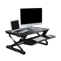 FlexiSpot 35" Sit-Stand Desk Converter, Black (M2B)