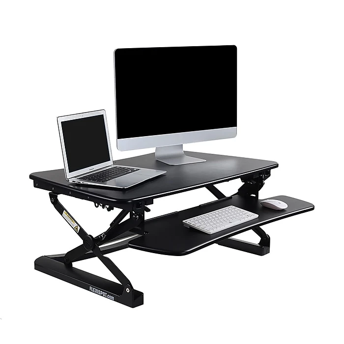 FlexiSpot 35" Sit-Stand Desk Converter, Black (M2B) 1 FlexiSpot 35" Sit-Stand Desk Converter, Black (M2B)