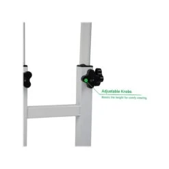 Mind Reader 30-44"H Wood Adjustable Desk, White (SDROLLXL-WHT) -Office Supplies Shop sp126585181 sc7