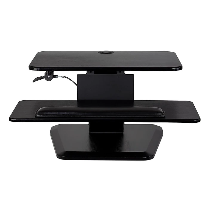 Mount-It! 6.5" To 18"H Sit & Stand Desk Converter, Black (MI-7916) 3 Mount-It! 6.5" To 18"H Sit & Stand Desk Converter, Black (MI-7916) - Image 3