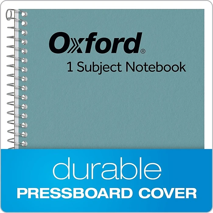Oxford 1-Subject 5" X 7.75", College Ruled, 80 Sheets, Blue (TOP 65119) 2 Oxford 1-Subject 5" X 7.75", College Ruled, 80 Sheets, Blue (TOP 65119) - Image 2