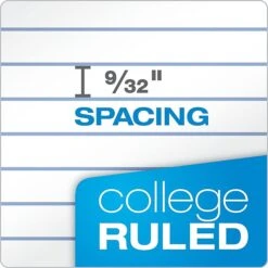 Oxford 1-Subject 5" X 7.75", College Ruled, 80 Sheets, Blue (TOP 65119) 12 Oxford 1-Subject 5" X 7.75", College Ruled, 80 Sheets, Blue (TOP 65119) -Office Supplies Shop sp137856442 sc7