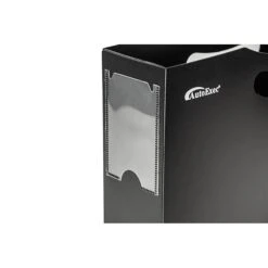 AutoExec Plastic File Holder 12”W X 9.5”H X 3”D Letter Size, Black (FILEHOLDER-01) -Office Supplies Shop sp14125393 sc7