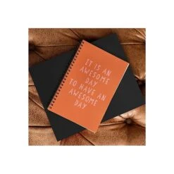 DENY Designs Awesome Day By June Journal Notebook, 5.5" X 8.25", Dotted, 40 Sheets, Orange/White (70873-nobs01) 7 DENY Designs Awesome Day By June Journal Notebook, 5.5" X 8.25", Dotted, 40 Sheets, Orange/White (70873-nobs01) -Office Supplies Shop sp143470459 sc7