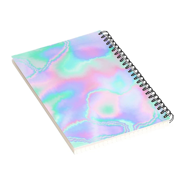 DENY Designs Unicorn Holograph By 83 Oranges Notebook, 5.5" X 8.25", Dotted, 40 Sheets, Multicolor (70470-nobs01) 2 DENY Designs Unicorn Holograph By 83 Oranges Notebook, 5.5" X 8.25", Dotted, 40 Sheets, Multicolor (70470-nobs01) - Image 2
