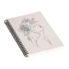 DENY Designs Alexandria Botany I By Iveta Abolina Notebook, 5.5" X 8.25", Dotted, 40 Sheets, Cream (71323-nobs01)