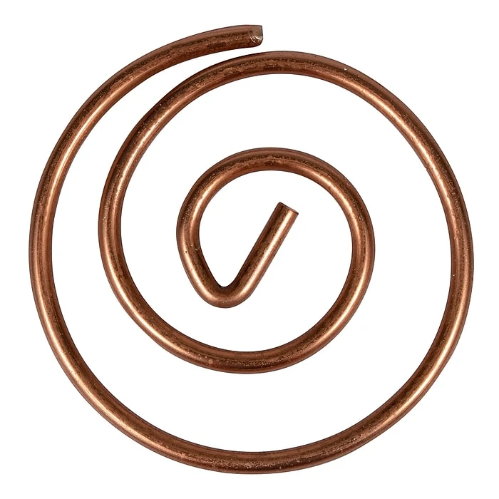 JAM Paper Circular Small Paper Clips, Rose Gold, 2 Packs Of 50 (21832061B) 3 JAM Paper Circular Small Paper Clips, Rose Gold, 2 Packs Of 50 (21832061B) - Image 3