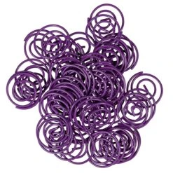 JAM Paper Colored Circular Paper Clips, Round Paperclips, Purple, 2 Packs Of 50 (2187137B) 8 JAM Paper Colored Circular Paper Clips, Round Paperclips, Purple, 2 Packs Of 50 (2187137B) -Office Supplies Shop sp145003480 sc7