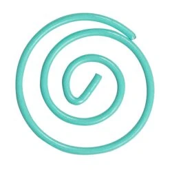 JAM Paper Colored Circular Paper Clips, Round Paperclips, Teal, 50/Pack (21832066) -Office Supplies Shop sp145003492 sc7
