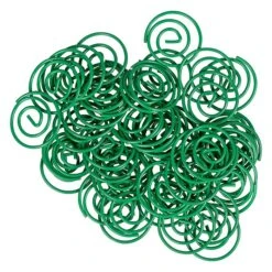 JAM Paper Colored Circular Paper Clips, Round Paperclips, Green, 2 Packs Of 50 (2187135B) -Office Supplies Shop sp145003493 sc7