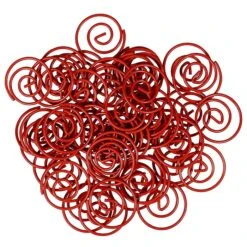 JAM Paper Circular Small Paper Clips, Red, 50/Pack (2187138) -Office Supplies Shop sp145003931 sc7