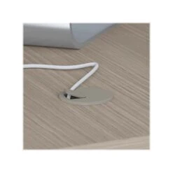 Bush Business Furniture Move 40 Series 28"-48" Adjustable Standing Desk, Sand Oak/Cool Gray Metallic (M4S4824SOSK) -Office Supplies Shop sp145952820 sc7