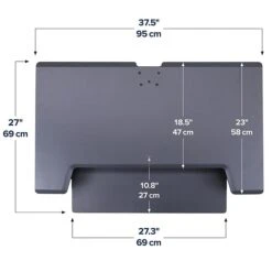 Ergotron WorkFit-TL 37.5"W Adjustable Riser (33-406-085) 16 Ergotron WorkFit-TL 37.5"W Adjustable Riser (33-406-085) -Office Supplies Shop sp147485081 sc7