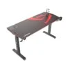 Eureka Ergonomic 31"-51" Adjustable Gaming Desk, Black (GD0054-BK)
