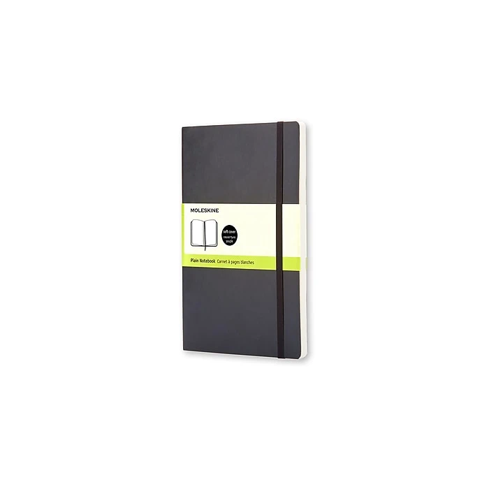 Moleskine Classic Professional Notebook, 5" X 8.25", Unruled, 96 Sheets, Black (QP618F) 1 Moleskine Classic Professional Notebook, 5" X 8.25", Unruled, 96 Sheets, Black (QP618F)