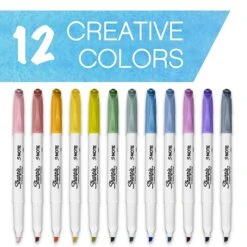 Sharpie S-Note Creative Marker, Chisel Tip, Assorted, Dozen (2117329/2158060) -Office Supplies Shop sp155368466 sc7