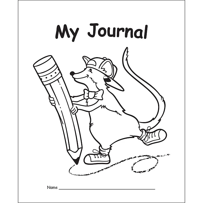 Edupress™ My Journal, 8.5" X 7", 32 Pages, White, Pack Of 12 (EP-143-12) 2 Edupress™ My Journal, 8.5" X 7", 32 Pages, White, Pack Of 12 (EP-143-12) - Image 2