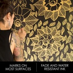 Sharpie Permanent Markers, Fine Tip, Assorted Metallic, 6/Pack (2029678) -Office Supplies Shop sp163415461 sc7