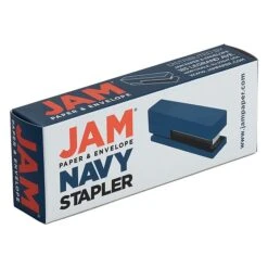 JAM Paper Modern Desktop Stapler, 10 Sheet Capacity, Navy Blue (337NA) -Office Supplies Shop sp170857091 sc7