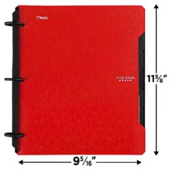 Five Star Flex Hybrid NoteBinder Notebook, 8.5" X 11", Quad/College Ruled, 80 Sheets, Available In Assorted Colors (29104) 9 Five Star Flex Hybrid NoteBinder Notebook, 8.5" X 11", Quad/College Ruled, 80 Sheets, Available In Assorted Colors (29104) -Office Supplies Shop sp171348707 sc7