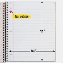 Mead Five Star 5-Subject Notebook, 8.5" X 11", College Ruled, 200 Sheets, Assorted Colors (06112/06208) 15 Mead Five Star 5-Subject Notebook, 8.5" X 11", College Ruled, 200 Sheets, Assorted Colors (06112/06208) -Office Supplies Shop sp171348752 sc7