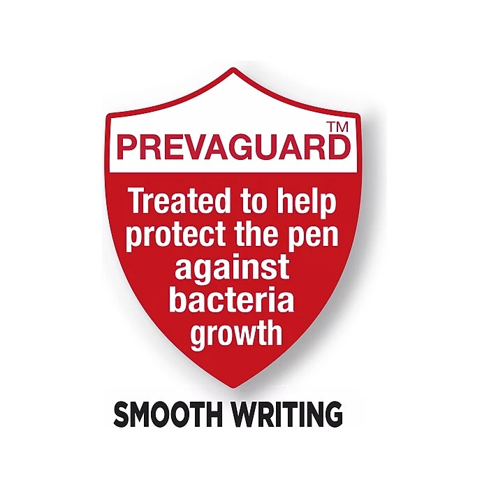 BIC PrevaGuard Gel-ocity Retractable Gel Pen, Medium Point, Black Ink, Dozen (RGGA11-BLK) 5 BIC PrevaGuard Gel-ocity Retractable Gel Pen, Medium Point, Black Ink, Dozen (RGGA11-BLK) - Image 5