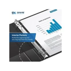 Davis Group Easyview Premium 4" 3-Ring View Binder, Black, 4/Pack (8406-01-04) 9 Davis Group Easyview Premium 4" 3-Ring View Binder, Black, 4/Pack (8406-01-04) -Office Supplies Shop sp179266521 sc7