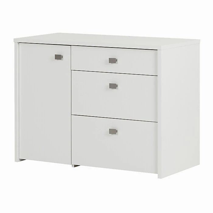 South Shore Interface Storage Unit With File Drawer, White (10538) 1 South Shore Interface Storage Unit With File Drawer, White (10538)