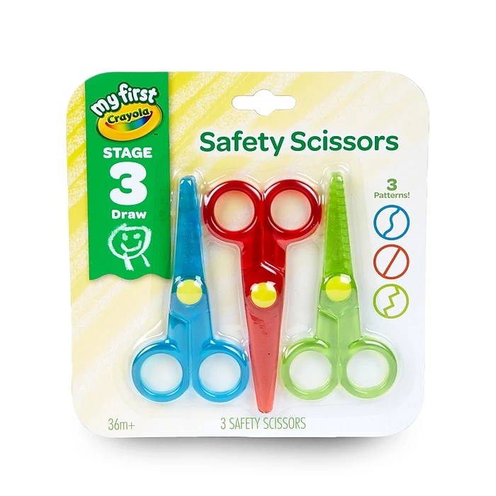 Crayola® My First Crayola® Safety Scissors, 3/Pack (81-1458) 1 Crayola® My First Crayola® Safety Scissors, 3/Pack (81-1458)