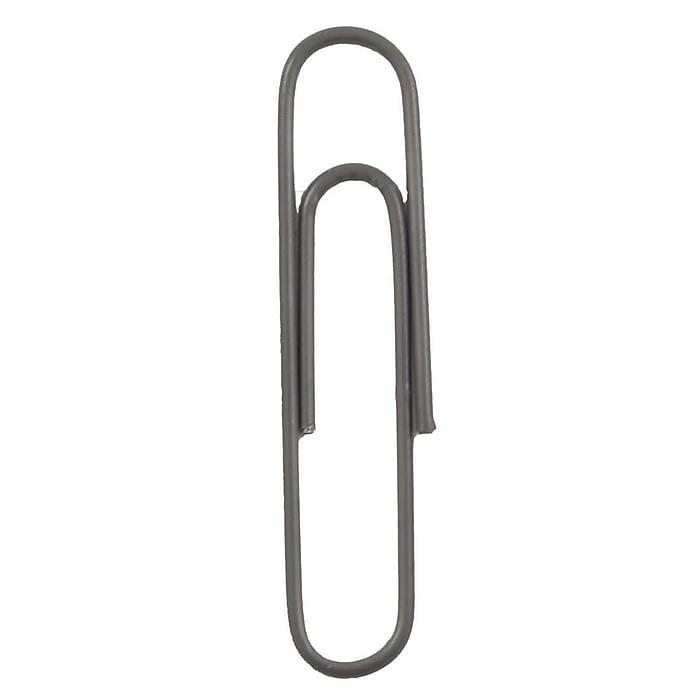 JAM Paper Jumbo Paper Clips, Grey, 3 Packs Of 75 (21830628B) 3 JAM Paper Jumbo Paper Clips, Grey, 3 Packs Of 75 (21830628B) - Image 3