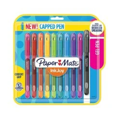 Paper Mate InkJoy Gel Pens, Medium Point (0.7mm), Assorted Colors, Capped, 10 Count -Office Supplies Shop sp22758278 sc7