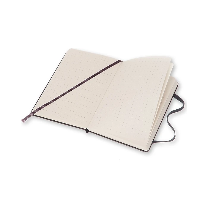 Moleskine Classic Notebook, Hard Cover, Pocket, 3.5" X 5.5", Dotted Sheets, Black (895285XX) 3 Moleskine Classic Notebook, Hard Cover, Pocket, 3.5" X 5.5", Dotted Sheets, Black (895285XX) - Image 3