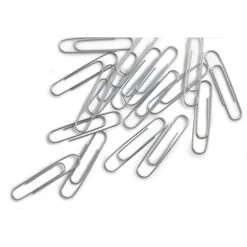 Staples Smooth Paper Clips, Jumbo, Silver, 100/Box, 10 Boxes/Pack (A7026605/72578) -Office Supplies Shop sp36618562 sc7