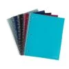 Staples Accel 3-Subject Notebook, 8.5" X 11", College Ruled, 150 Sheets, Assorted (20037M)