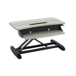 Ergotron WorkFit-Z Mini Sit-Stand 13"H Desktop Adjustable Riser Desk (33-458-917)