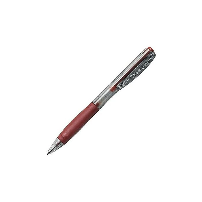 BIC BU3 Retractable Gel Pens, Medium Point, Red Ink, Dozen (RBU311-RED) 1 BIC BU3 Retractable Gel Pens, Medium Point, Red Ink, Dozen (RBU311-RED)