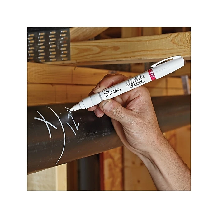 Sharpie Oil-Based Paint Markers, Medium Tip, Assorted, 5/Pack (34971PP) 4 Sharpie Oil-Based Paint Markers, Medium Tip, Assorted, 5/Pack (34971PP) - Image 4