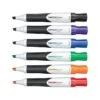 Staples Remarx Dry Erase Markers, Chisel Point, Assorted, 6/Pack (19151)