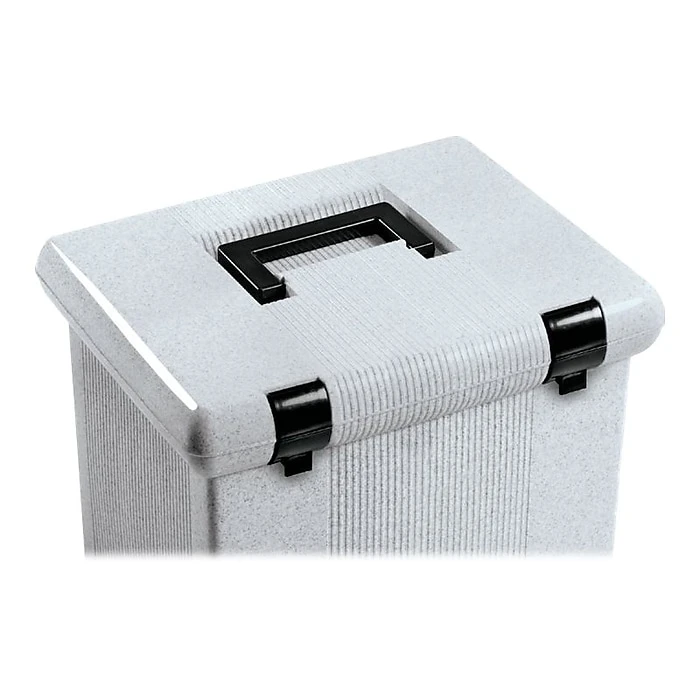 Pendaflex Hanging File Box, Letter Size, Granite (PFX 41747) 5 Pendaflex Hanging File Box, Letter Size, Granite (PFX 41747) - Image 5