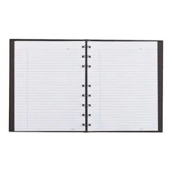 Blueline Pink Ribbon/NotePro Professional Notebook, 7.25" X 9.25", College Ruled, 75 Sheets, Black (A7150.BLK2) -Office Supplies Shop sp42116373 sc7