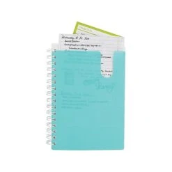 Poppin Medium Pocket Notebook, 6" X 8.5", College Ruled, 80 Sheets, Aqua (101351) -Office Supplies Shop sp42124671 sc7