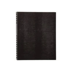 Blueline NotePro Professional Notebook, 8.5" X 10.75", College Ruled, 300 Sheets, Black (A10300.BLK)