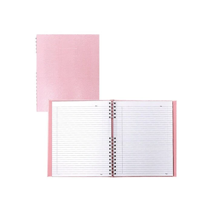 Blueline NotePro Professional Notebook, 8.5" X 10.75", College Ruled, 200 Sheets, Pink (A10200.PNK2) 2 Blueline NotePro Professional Notebook, 8.5" X 10.75", College Ruled, 200 Sheets, Pink (A10200.PNK2) - Image 2