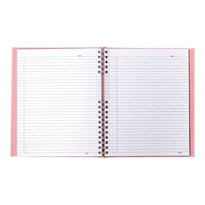 Blueline NotePro Professional Notebook, 8.5" X 10.75", College Ruled, 200 Sheets, Pink (A10200.PNK2) 3 Blueline NotePro Professional Notebook, 8.5" X 10.75", College Ruled, 200 Sheets, Pink (A10200.PNK2) - Image 3