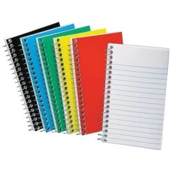 Ampad Memo Notebook, 3" X 5", Narrow Ruled, 50 Sheets, Assorted Colors (25-095)