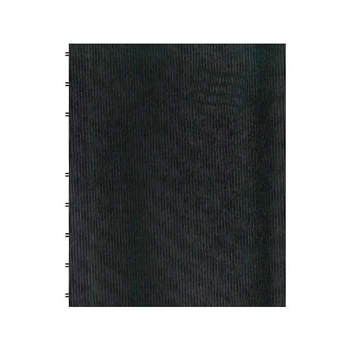 Blueline MiracleBind Professional Notebook, 11" X 9.0625", College Ruled, 75 Sheets, Black (AF11150.81) 2 Blueline MiracleBind Professional Notebook, 11" X 9.0625", College Ruled, 75 Sheets, Black (AF11150.81) - Image 2