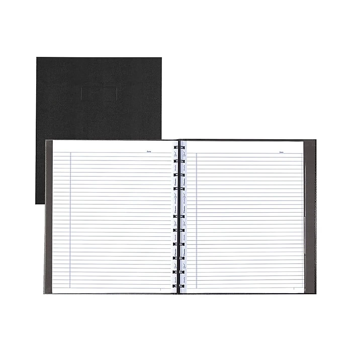 Blueline MiracleBind Professional Notebook, 11" X 9.0625", College Ruled, 75 Sheets, Black (AF11150.81) 4 Blueline MiracleBind Professional Notebook, 11" X 9.0625", College Ruled, 75 Sheets, Black (AF11150.81) - Image 4